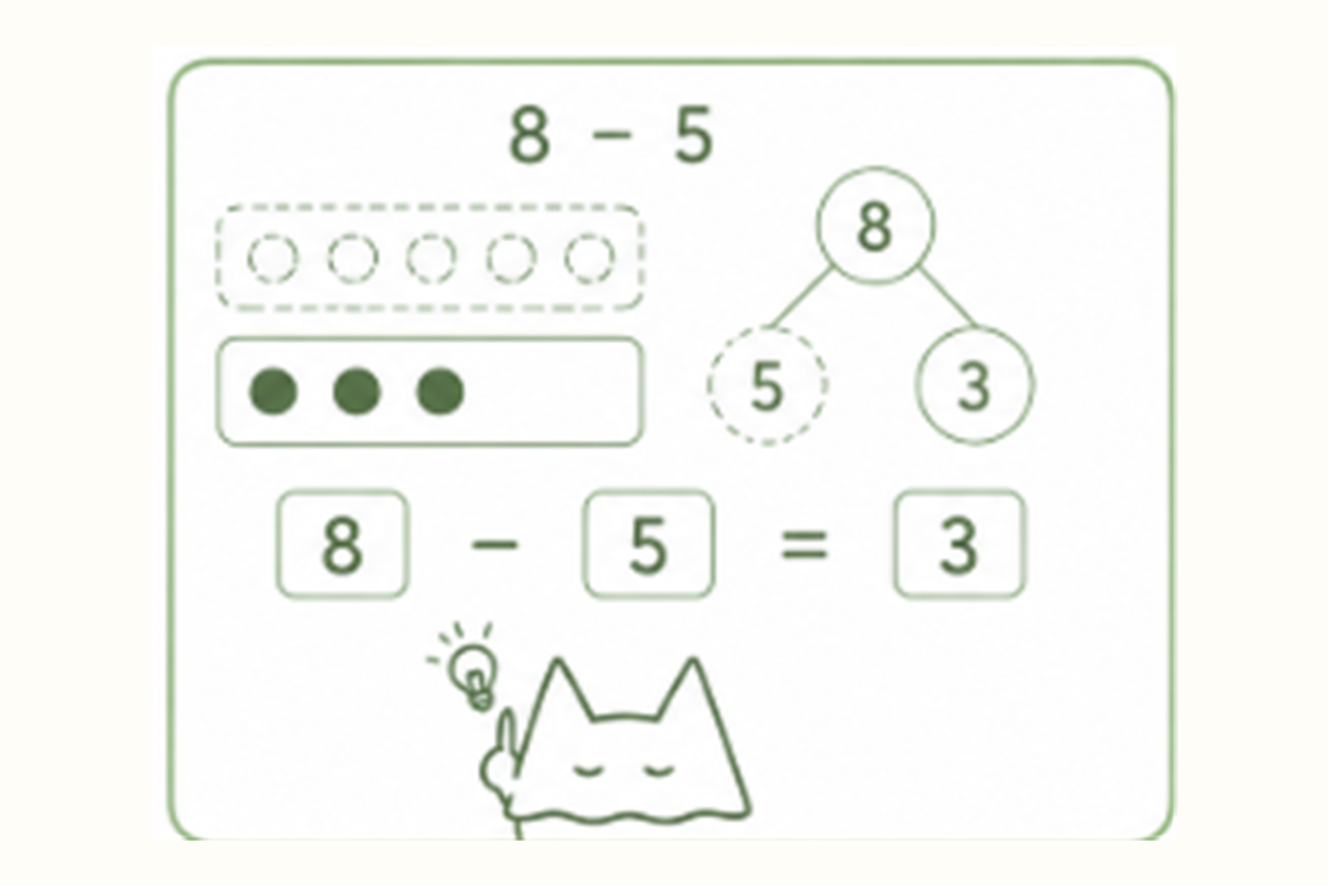 3. Break the number into parts